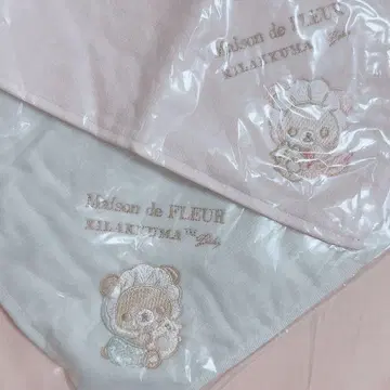 메종 드 플뢰르 코리락쿠마 차이로이코구마 타월 손수건