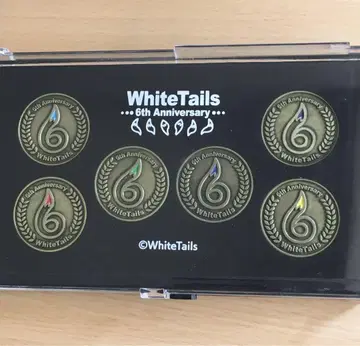 WhiteTails 6th Anniversary 메달 세트