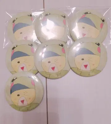 시바 씨 친필 캔뱃지 7개 세트