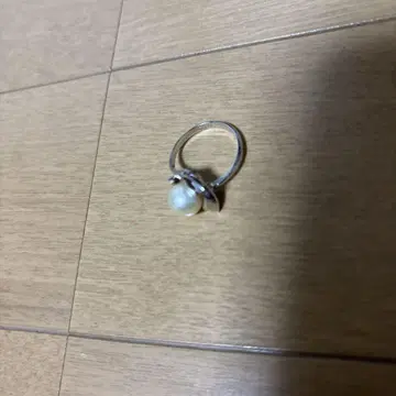 실버 펄 반지