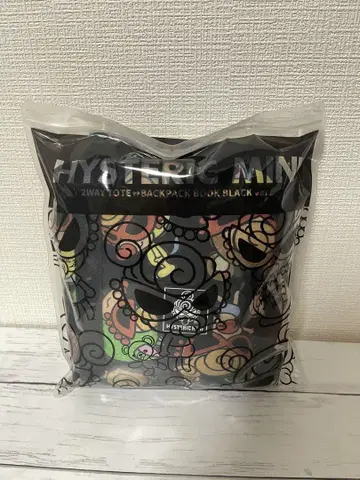 HYSTERIC MINI 2WAY 토트백 백팩 블랙