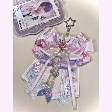 사랑과 심공 호무라 물고기 꼬리 리본 참 장식 이타백 덕질