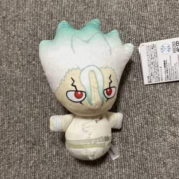 Dr.STONE 뜨개질 인형풍 마스코트 이시가미 센쿠