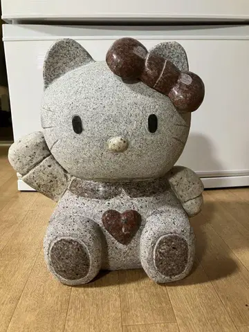 헬로키티 석제 입상 약 30cm