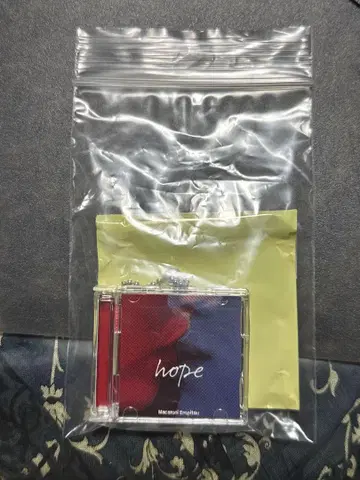 마카로니 연필 hope CD풍 키링 마카엔