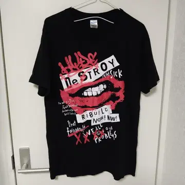 HYDE 그래픽 T셔츠 L 블랙