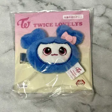 TWICE LOVELYS 봉제 인형 헤어핀 쯔위