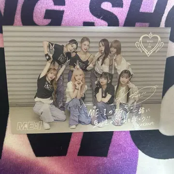 ME:I 미아이 엽서 로킹 회장 한정판