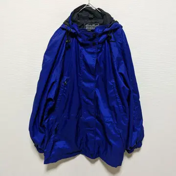 Eddie Bauer 후드 부착 파랑 마운틴 후드티