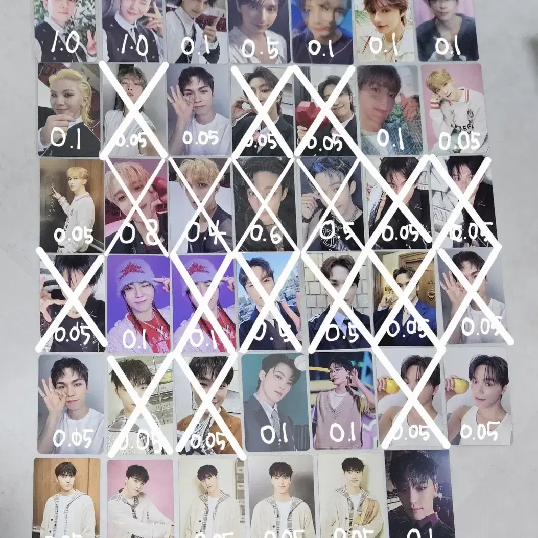 Seventeen photocard sealed album sell