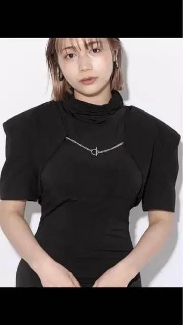 melt the lady chain open jacket