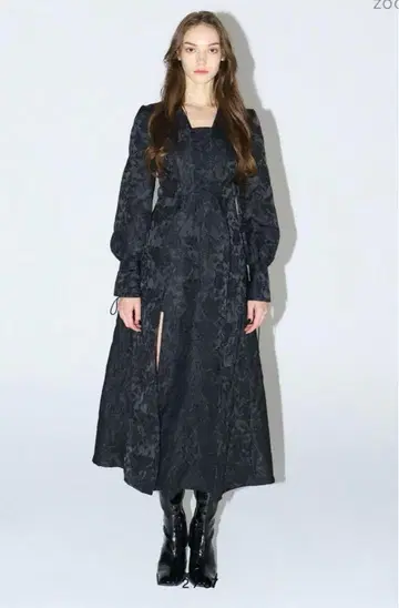 melt the lady 자카드 원피스