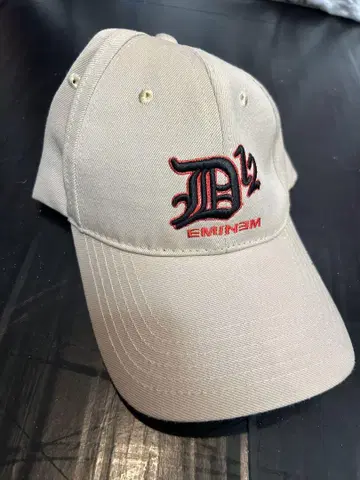 Eminem D12 야구 모자 베이지