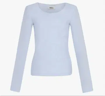 bibiy. fitted tee blue [ 정품 ]