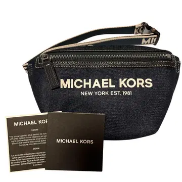 마이클코어스/MICHAEL KORS 바디백 데님 소재