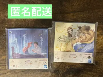 디즈니 프린세스 제일복권 F상 미니 캔버스 보드 2장 세트