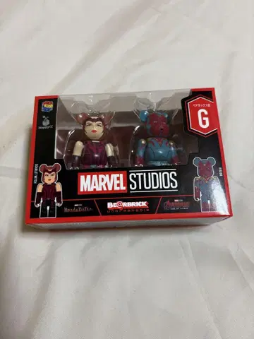 MARVEL 베어브릭 G상 완다 & 비전