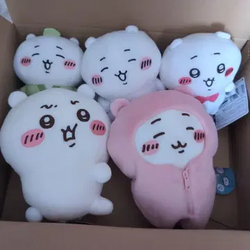 치이카와 봉제 인형 5개 세트 인형뽑기 경품 UFO