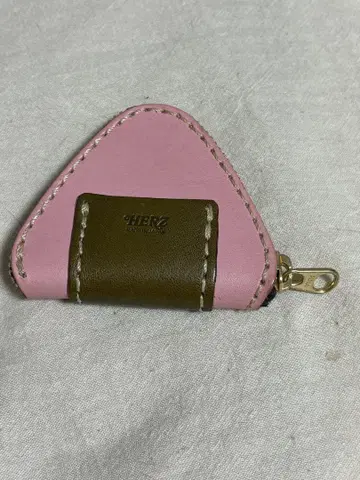 Herz 한정판 사쿠라색 초레어 오니기리 코인 케이스