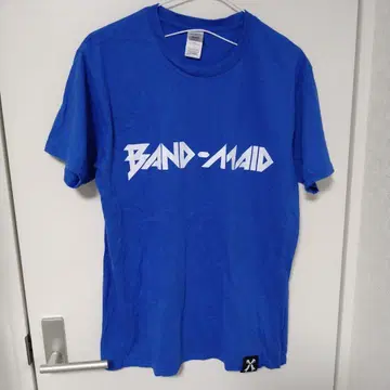 BAND MAID 블루 화이트 T셔츠 L 사이즈