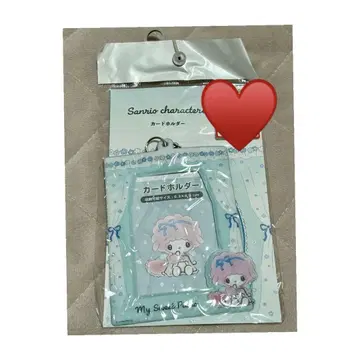 Avail 콜라보 플라워 엔젤 카드 홀더 마이 스위트 피아노