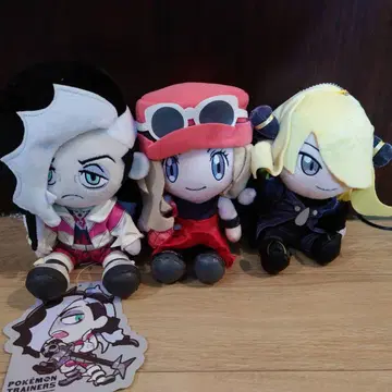 포켓몬스터 레이나 세레나 네즈 포켓몬 트레이너 봉제 인형