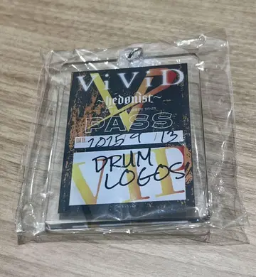 미개봉 ViViD 후쿠오카 VIP 티켓 특전 아크릴 키링 새상품