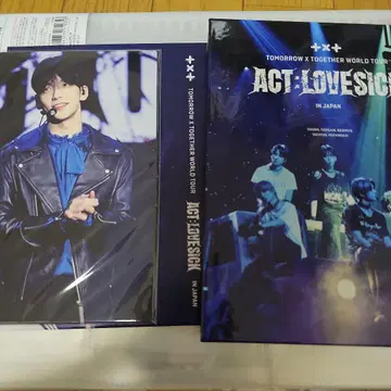 txt ACT: LOVESICK 투바 최초 한정판 미재생