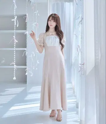 로제뮤즈 RoseMuse tack mermaid dress 아이보리