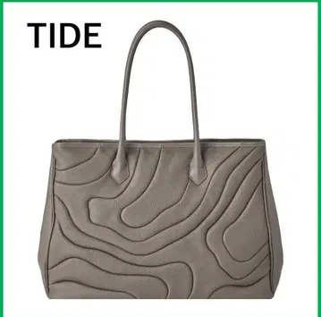 TIDE 타이 토트백 패치워크 Taupe/토프 색상
