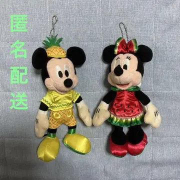 미키 미니 인형 배지 후르츠