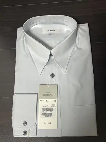 D'URBAN 화이트 드레스 셔츠 40-L