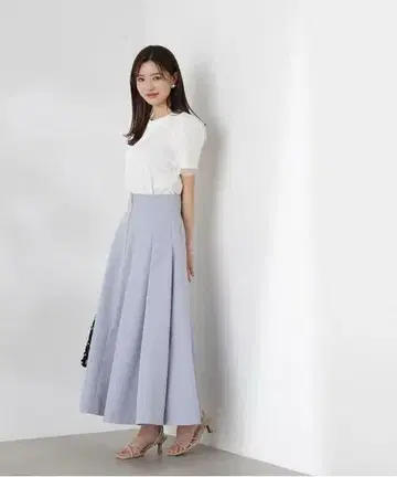 PROPORTION BODY DRESSING 코르셋풍 플레어 스커트 S