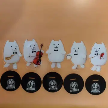 언더테일 아크릴 스탠드 5체 세트 컴플리트