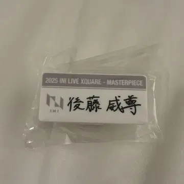 INI 고토 타케루 XQUARE 명찰