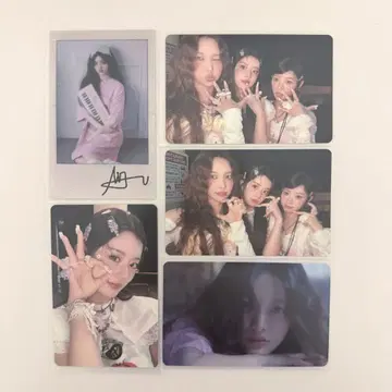 ILLIT 민지 시간아 멈춰라 트레이딩 카드 5장 묶음 판매