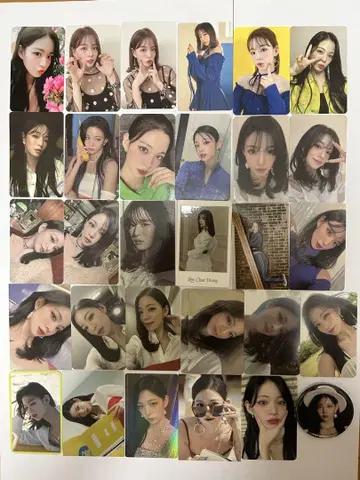 프로미스나인 채영 트레이딩 카드 캔뱃지 묶음 판매