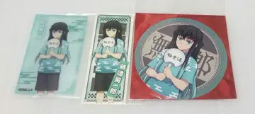 귀멸 극락탕 클리어 카드 코스터 스티커 센샤후다 무이치로