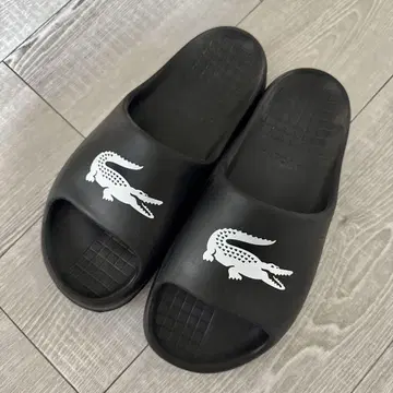 LACOSTE 라코스테 샌들 블랙 27cm