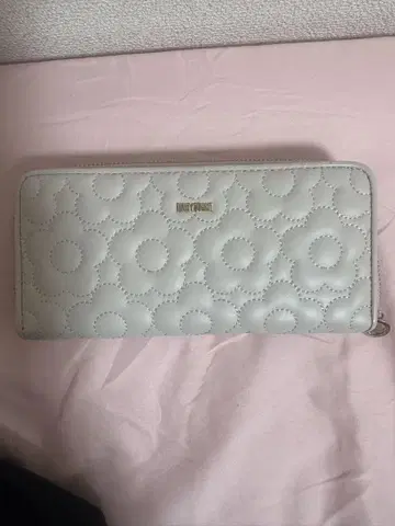 MARY QUANT 장지갑 베이지