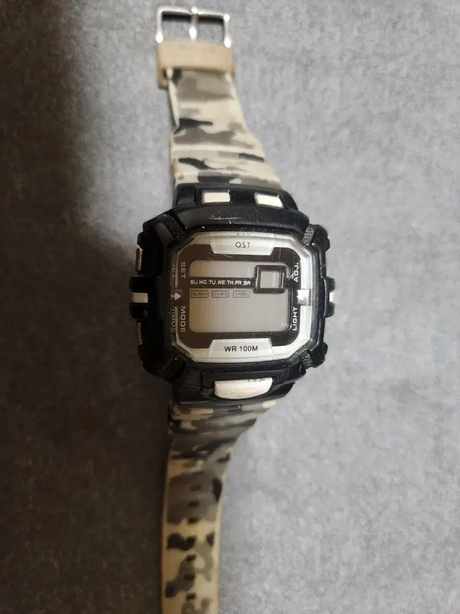 OST Camouflage Digital Men's Watch
