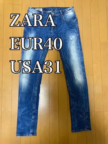 ZARA 스키니 데님 UER40 USA31 청바지