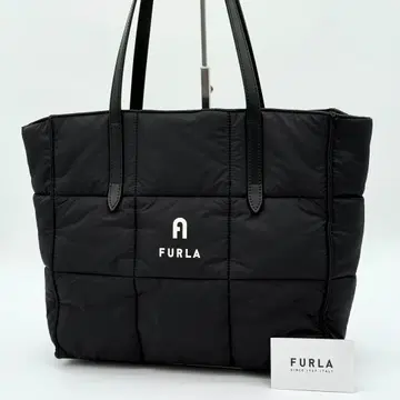 [ 새상품급 ] FURLA 오포튜니티 핸드백 토트백 나일론 블랙