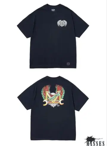 MASSES T셔츠 이글 프린트