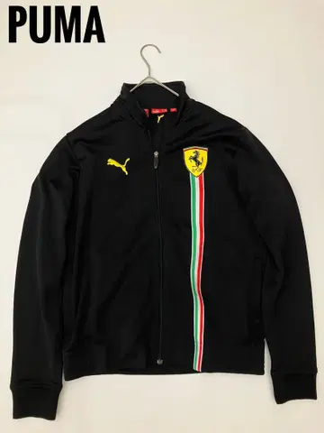 세탁 가능한 새상품급 PUMA x Ferrari 콜라보 트랙 자켓