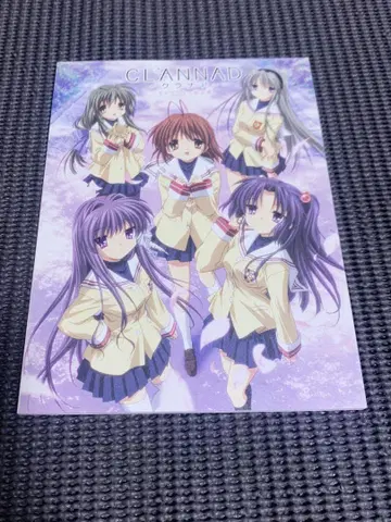 CLANNAD 캐릭터 설정집 DVD 혜택
