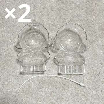 skullpanda 스컬팬더 클리어 케이스 보호 케이스 2개