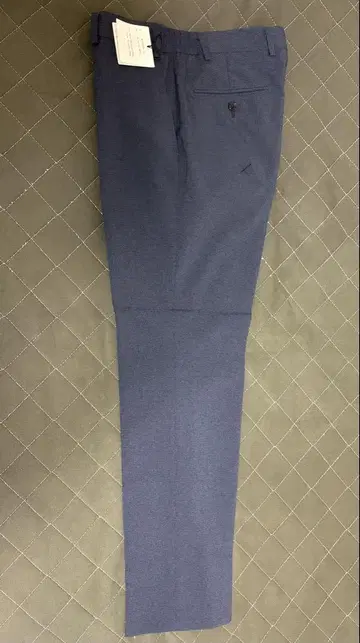 정장 셀렉트 슬랙스 A5 허리 80cm 네이비 하운드투스