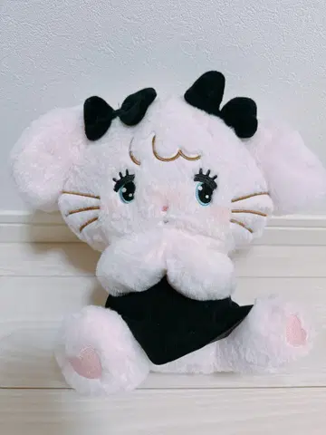mikko BLACK RIBBON 봉제 인형 캐미