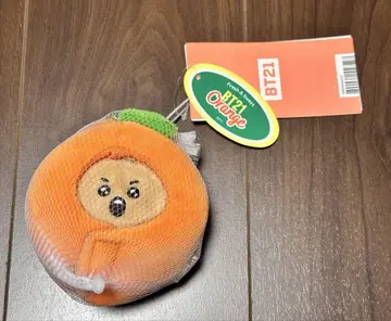 BT21 인형옷 키링 (ORANGE PARTY) SHOOKY